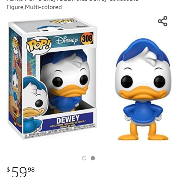 Funko Pop Dewey from DuckTales